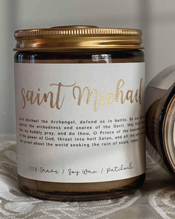 Saint Michael Candle - 170 grams