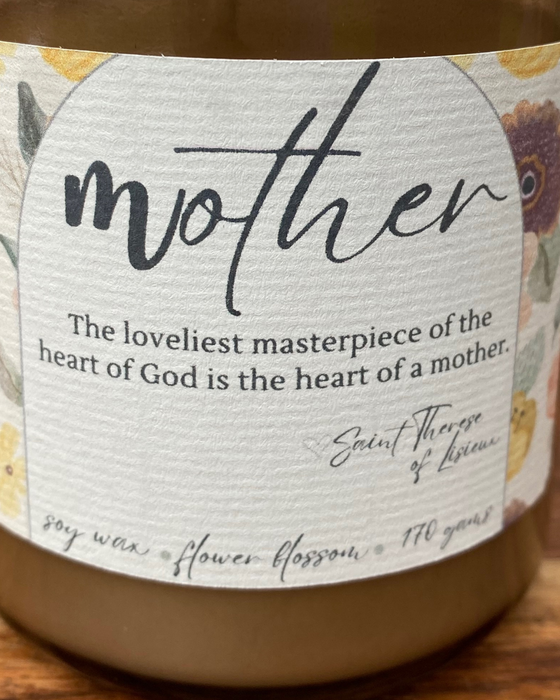 Mother's Day candle