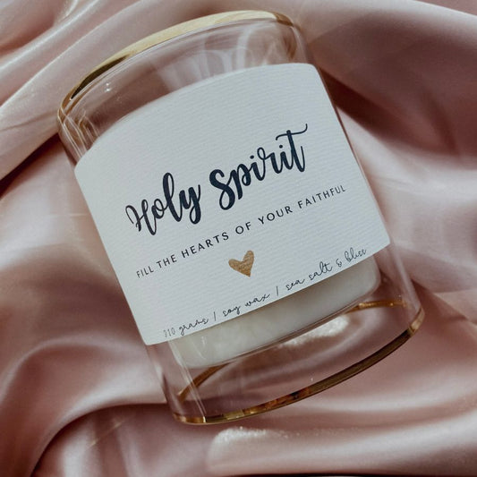 Holy Spirit Prayer Candle