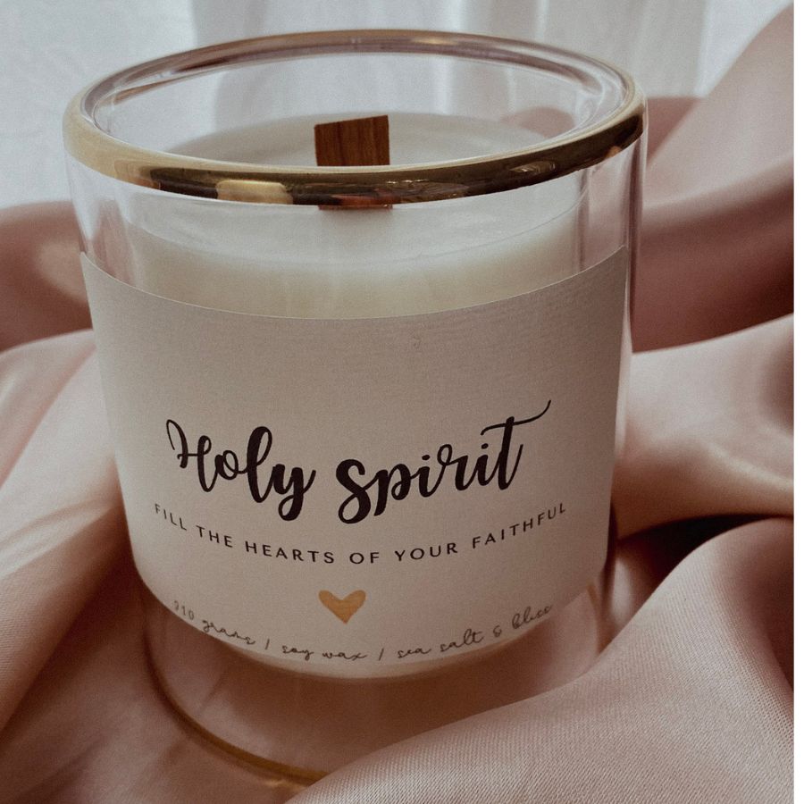 Holy Spirit Prayer Candle